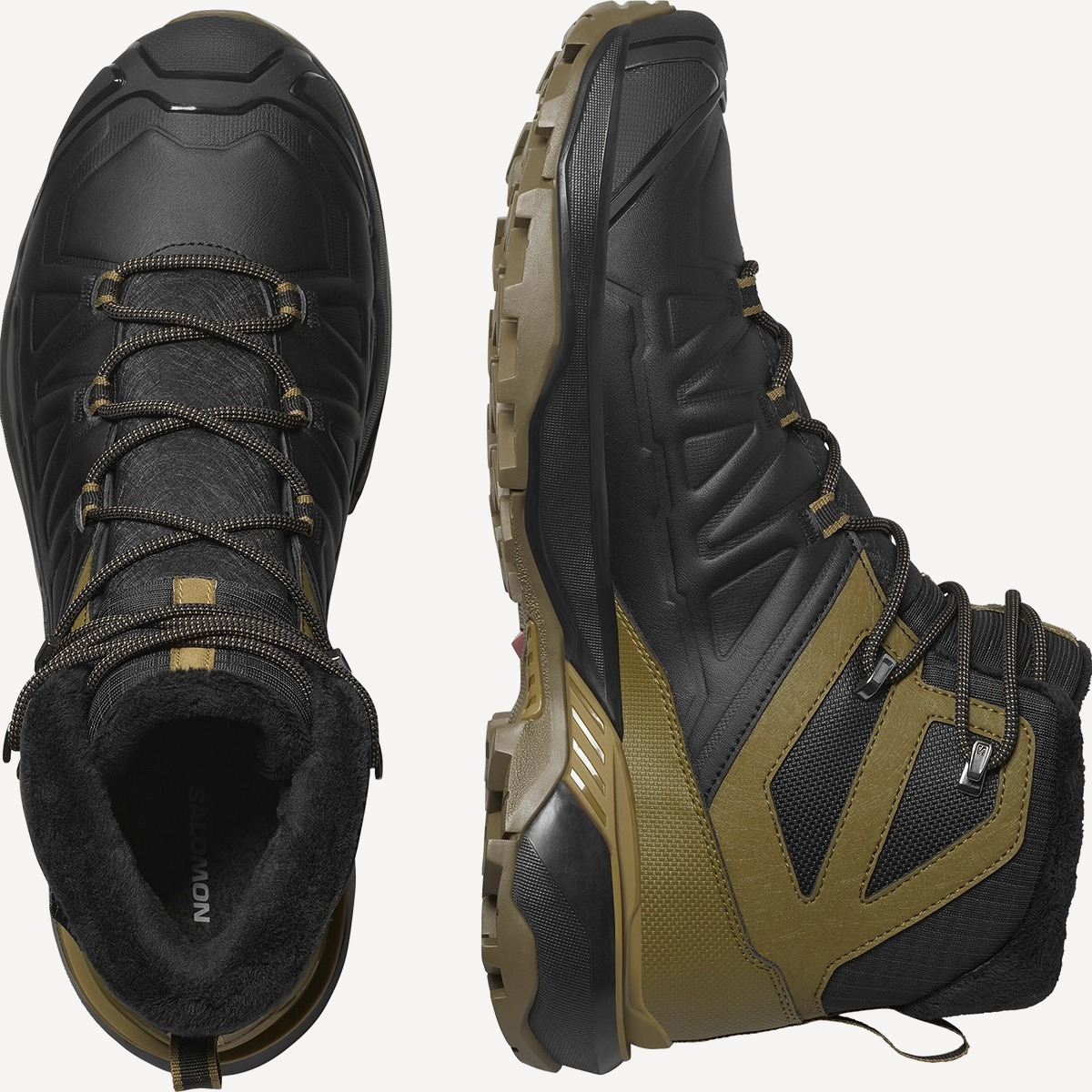 Ботинки X ULTRA SNOWPILOT WP (RU 45 UK 11 USm 11.5 СМ 29; black/military olive/gothic olive)