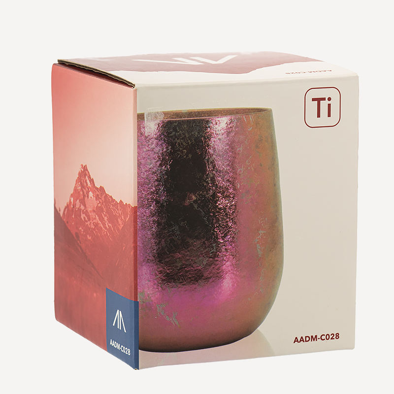 Термостакан GORAA Titanium Cup 0.3L (Розовый Титан; 300мл) Термостакан GORAA Titanium Cup 0.3L (Розовый Титан; 300мл)
