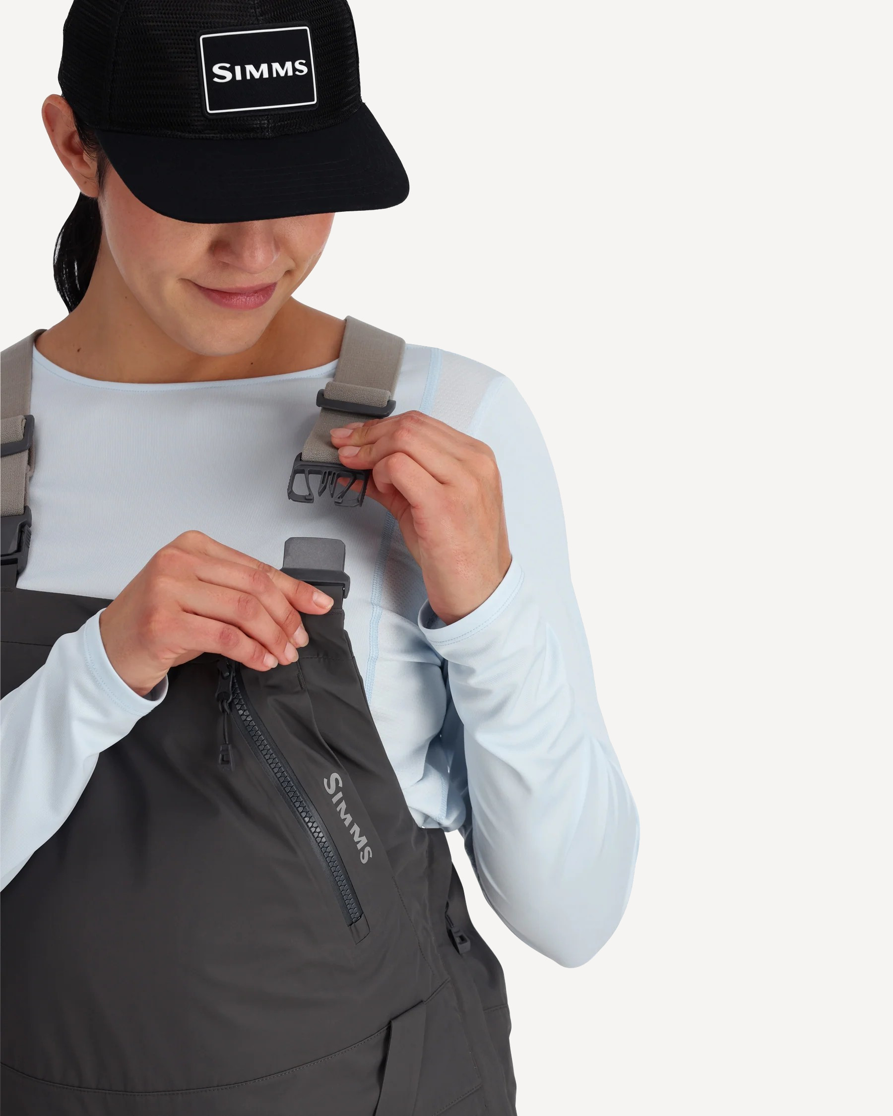 ПолуКомб Simms Women's Challenger Fishing Bib (Женский; XL; Slate)