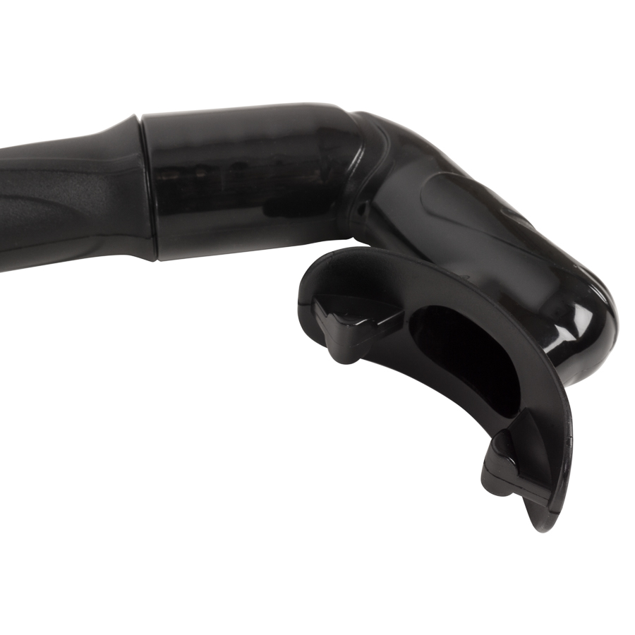 Трубка Scorpena D (черный силикон; черный)