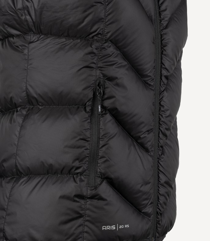 Жилет пуховый Гомза (Женский; 54-170; черный)