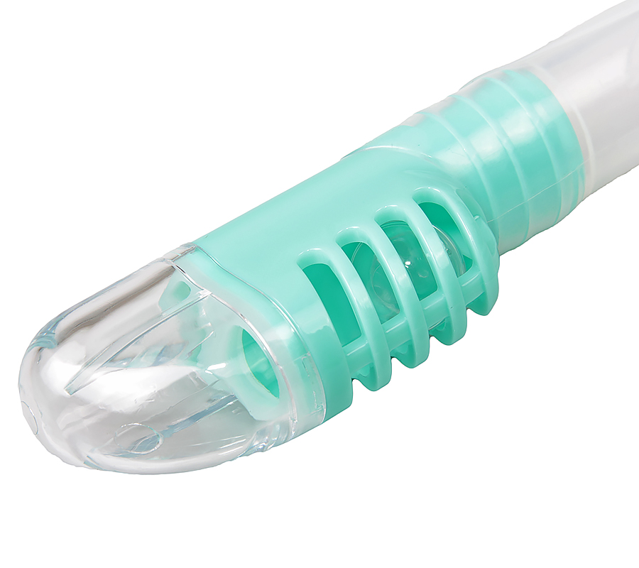 Трубка FanDiver Hyper Dry (прозрачный силикон; бирюзовый) Трубка FanDiver Hyper Dry (прозрачный силикон; бирюзовый)
