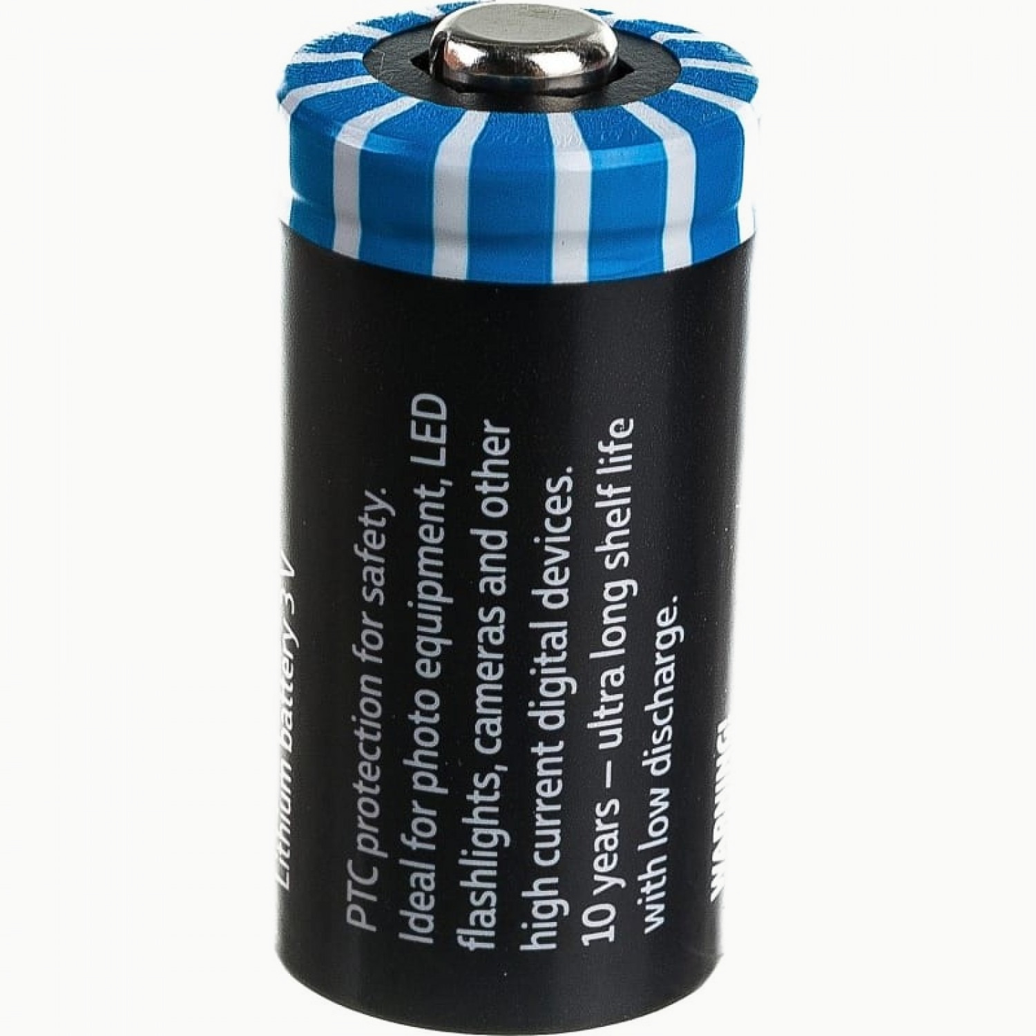 Батарейка Armytek CR123A Lithium (3V 1600mAh) Батарейка Armytek CR123A Lithium (3V 1600mAh)
