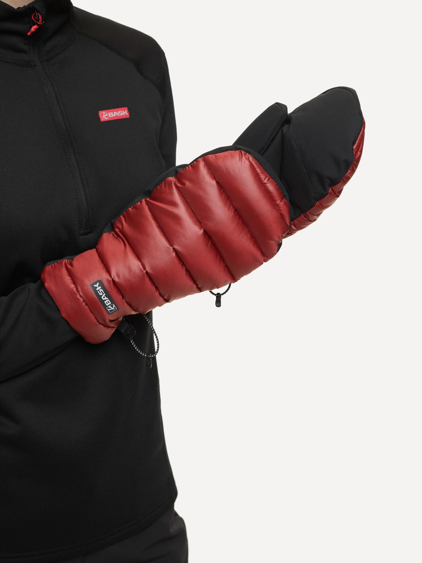 Рукавицы BASK D-Tube Mitts (S; красный)