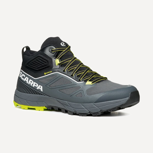 Ботинки RAPID MID GTX (RU 42.5 EU 43.5 USm 10 (1/3) СМ 28.3; anthracite-acid lime)