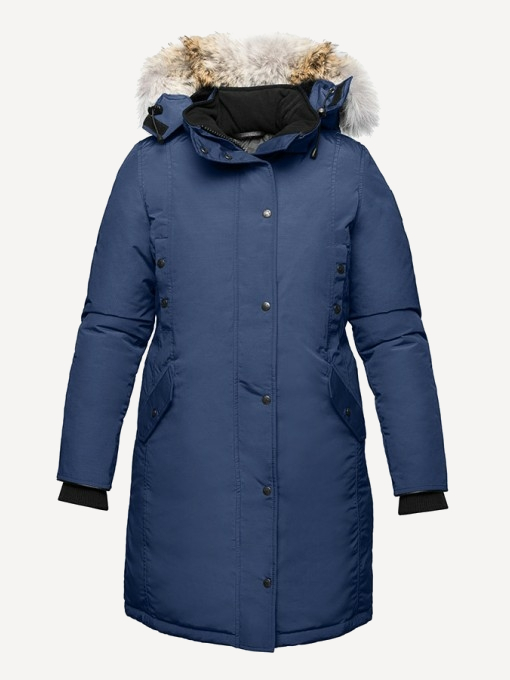 Пуховое пальто Charlotte (Женский; XS; Navy) Пуховое пальто Charlotte (Женский; XS; Navy)