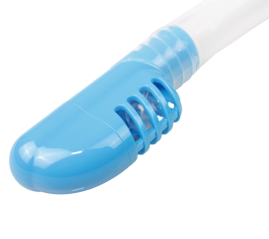 Трубка FanDiver Hyper Dry (прозрачный силикон; голубой) Трубка FanDiver Hyper Dry (прозрачный силикон; голубой)