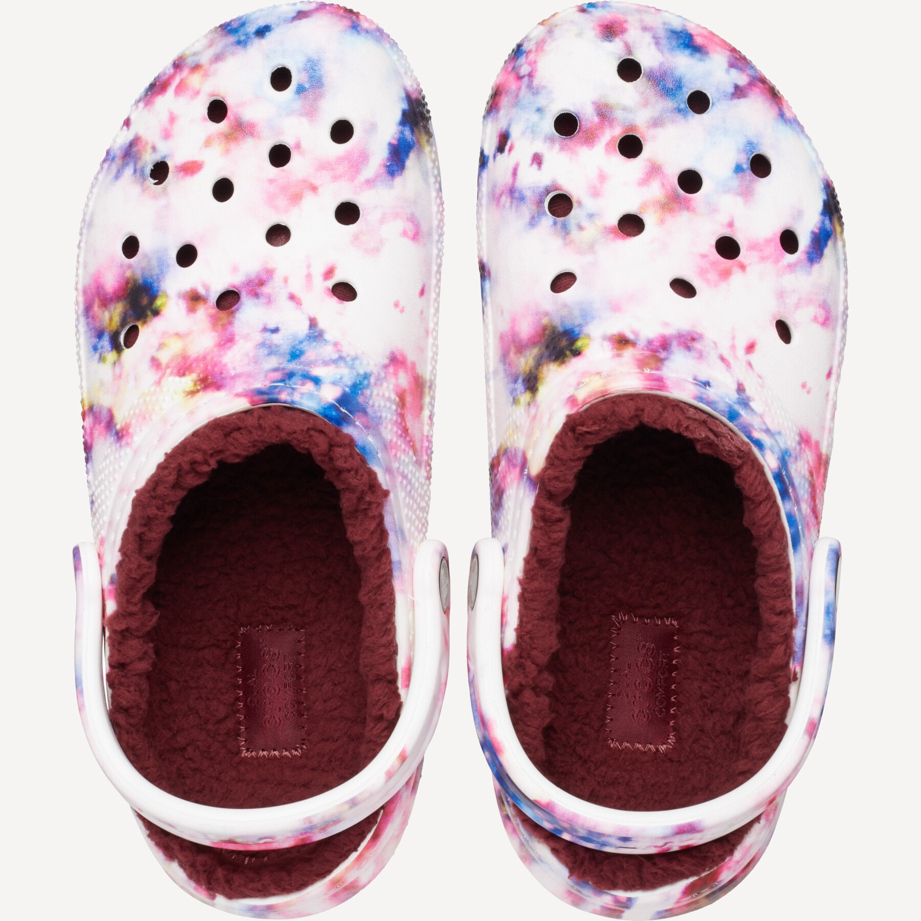 Сабо Classic Lined Tie Dye Clog (EU 37-38 M5W7 СМ 22.9; garnet/multi)