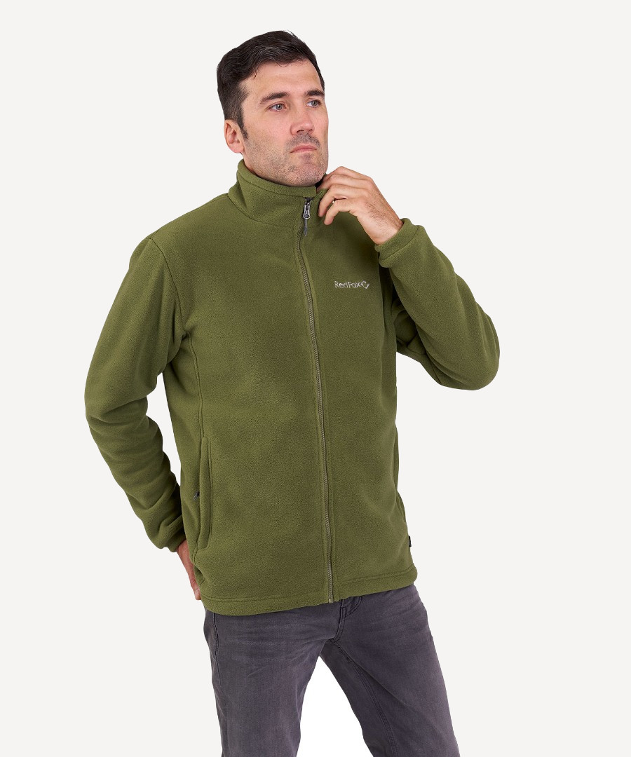 Куртка флисовая RedFox Peak III  (Мужской; 46; т.оливковый)