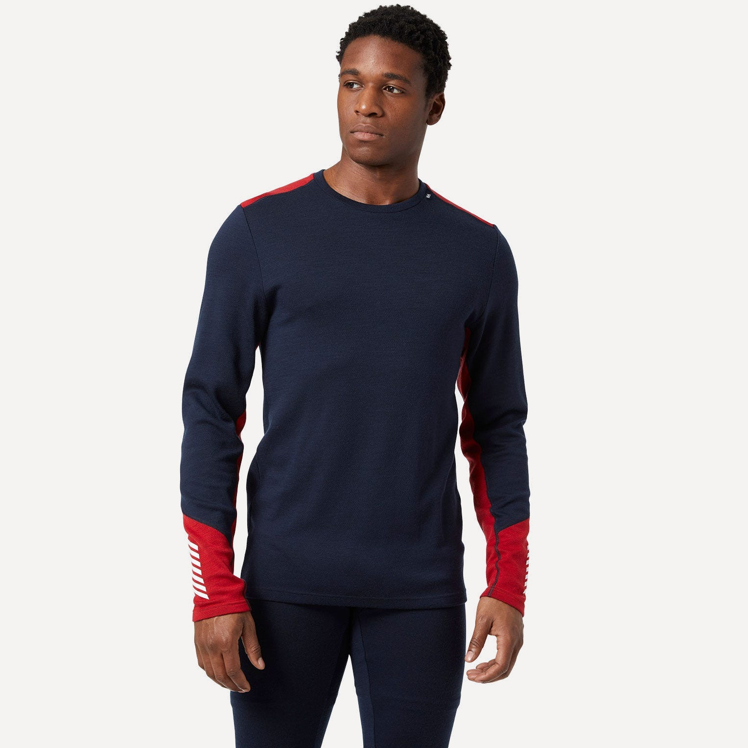Helly Hansen Термобелье HH LIFA Merino Midweight Crew Man Navy M купить вМоскве в интернет-магазине Лохматый Кашалот