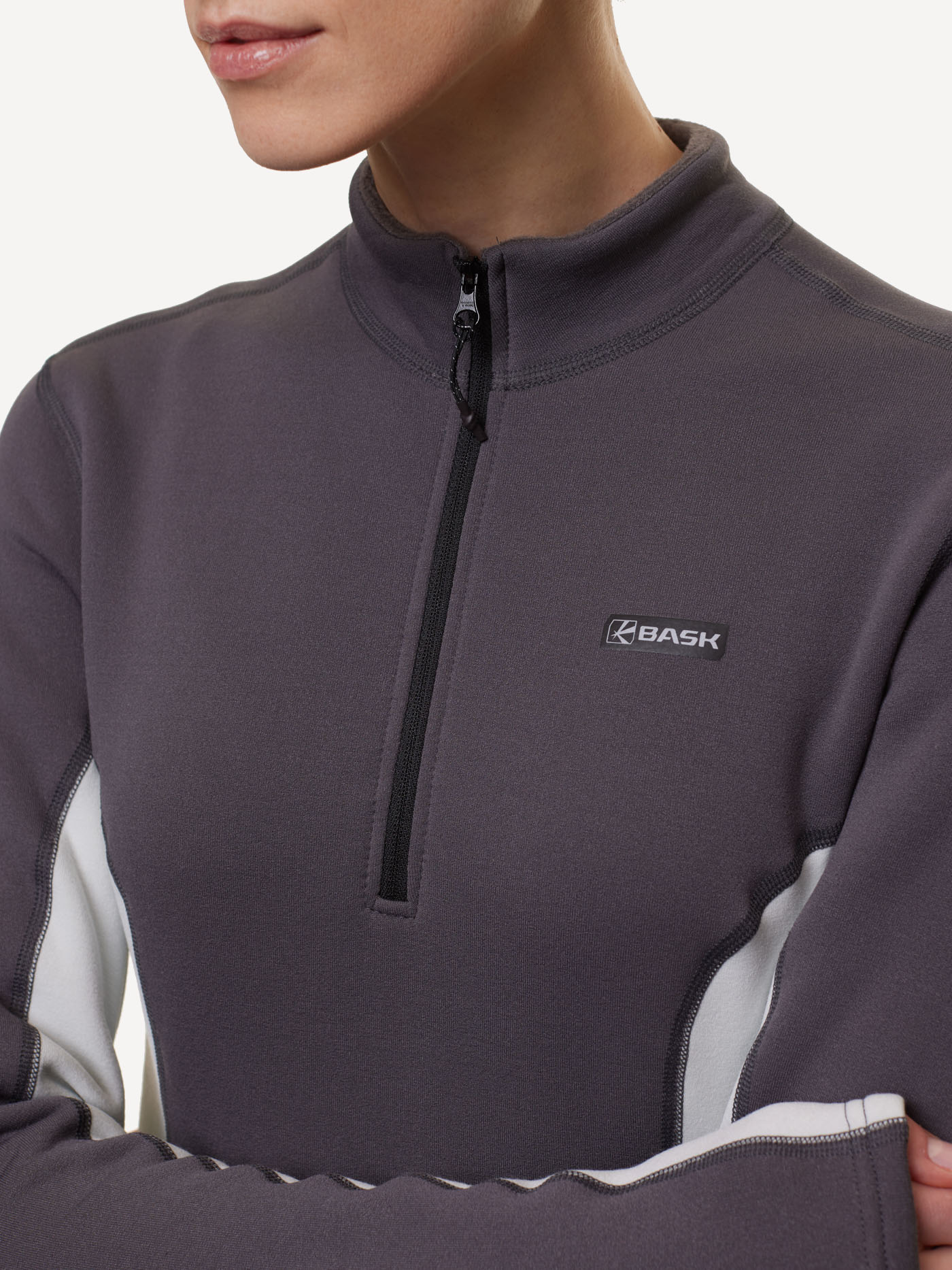 Т/Б Верх BASK T-Skin Lady JKT V3 (50, серый темный / серый светлый)