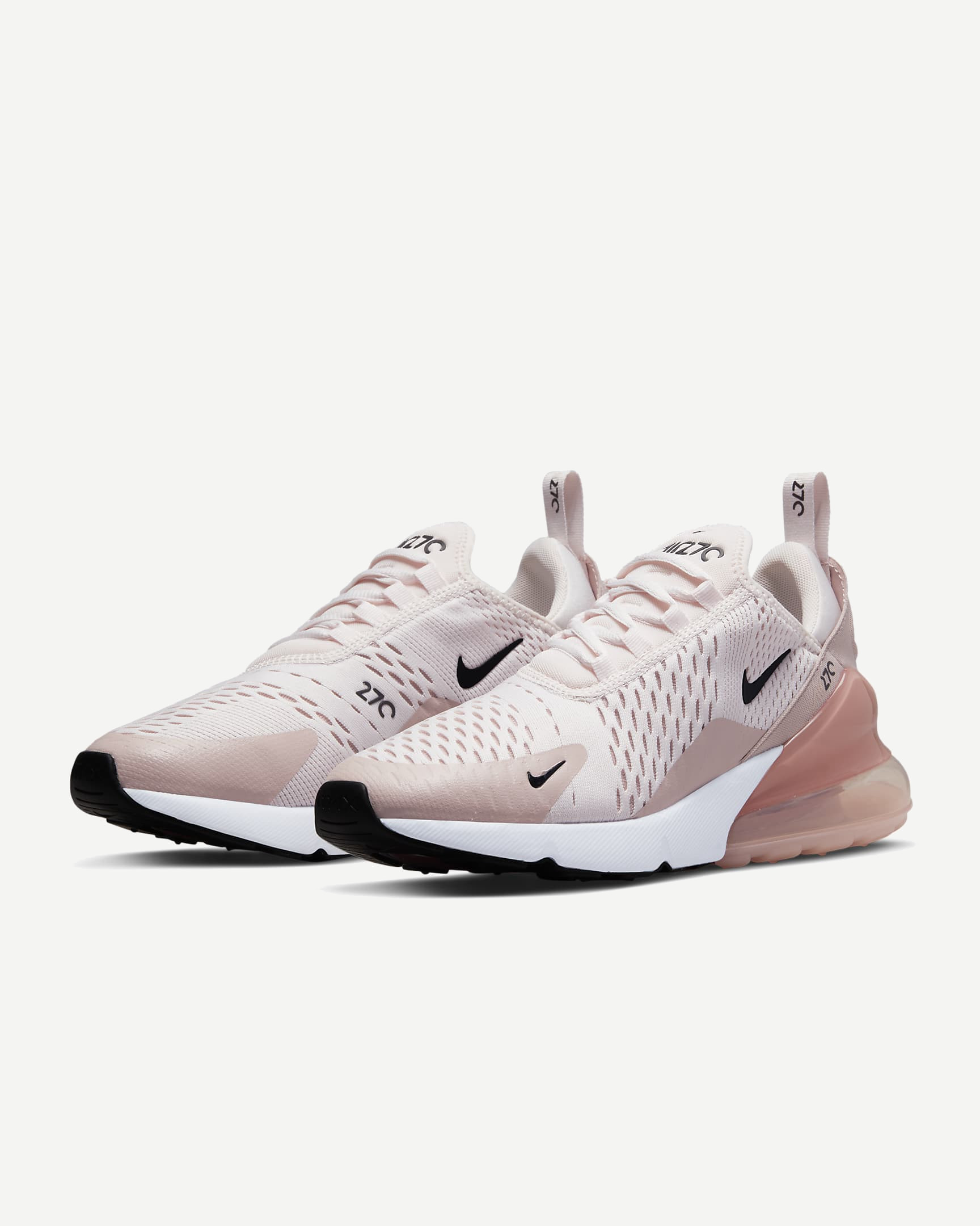 Кроссовки AIR MAX 270 Ws (RU 37.5 EU 38.5 USw 7.5 СМ 23.7; light soft pink/pink oxford/desert berry/black)