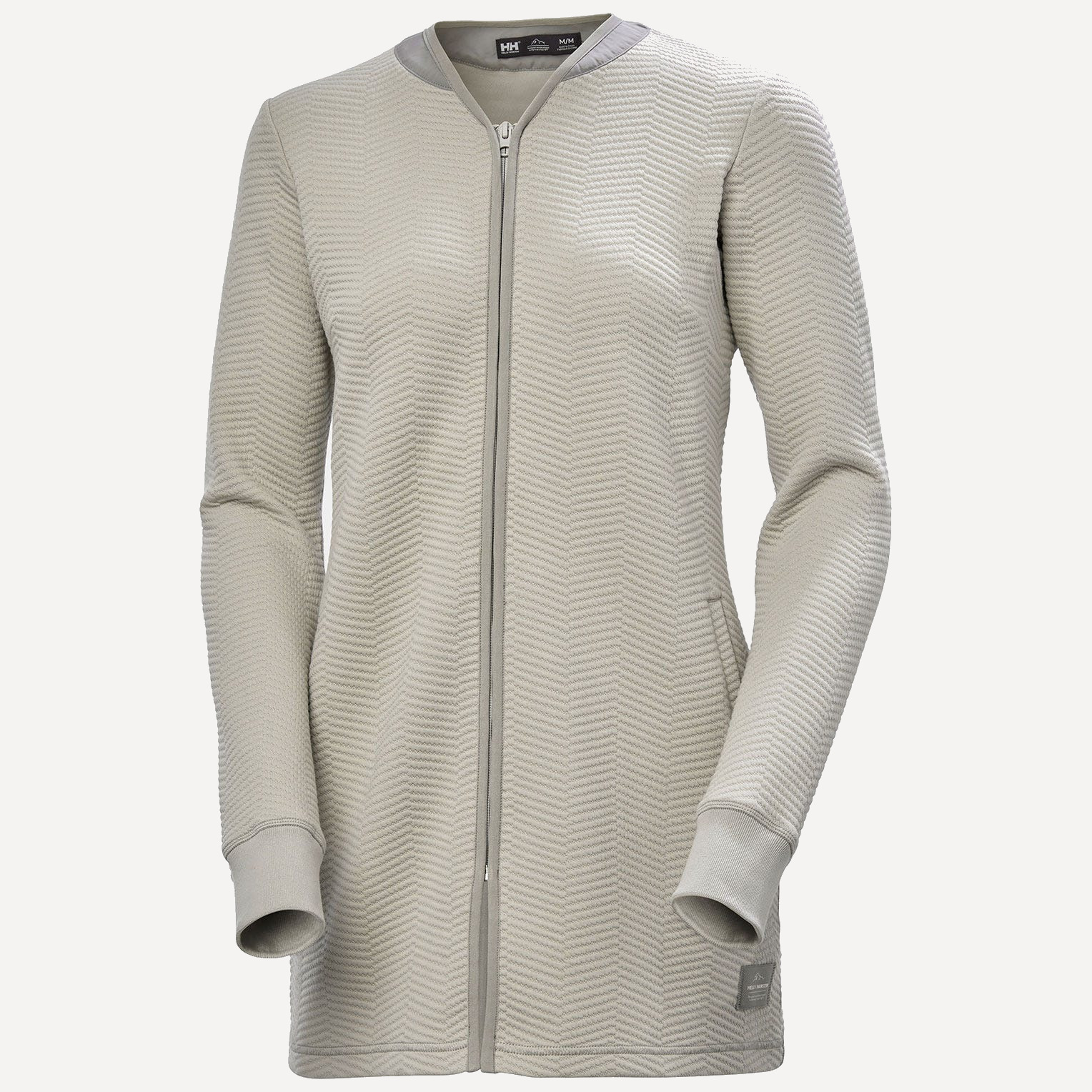 Свитер HH Wmn Lillo Long Zip Sweater (Женский; S; Mellow Grey)