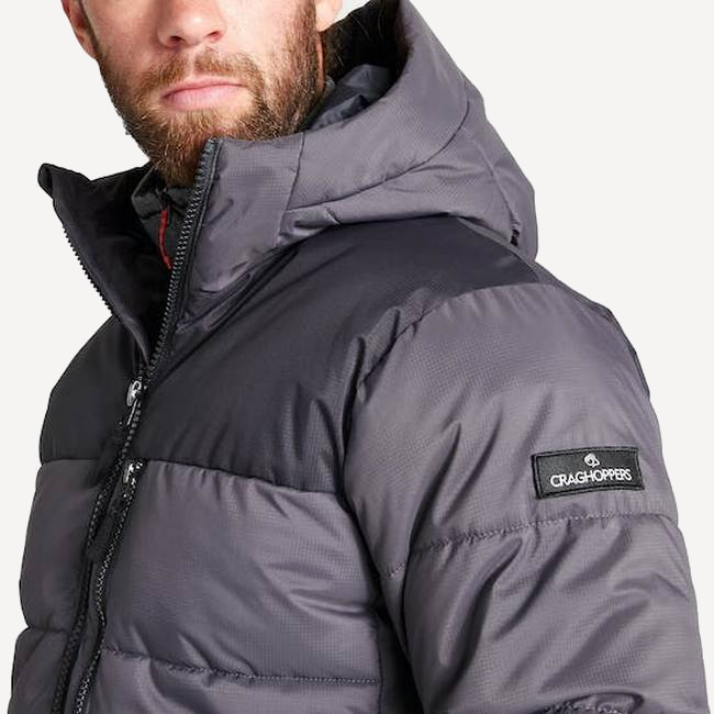 Куртка утеплённая Findhorn Hooded (Мужской; L (52); coast gr/blk) Куртка утеплённая Findhorn Hooded (Мужской; L (52); coast gr/blk)