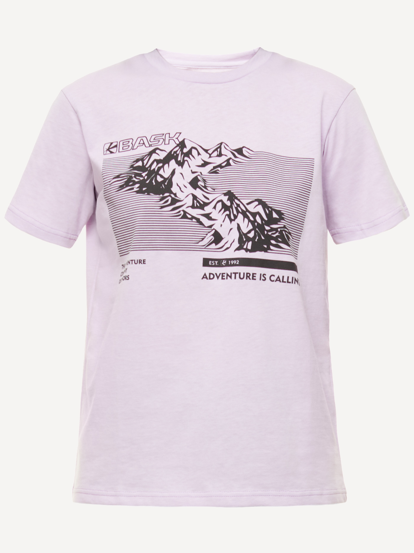 Футболка BASK Topography LT Wmn (46; Лиловый светлый)
