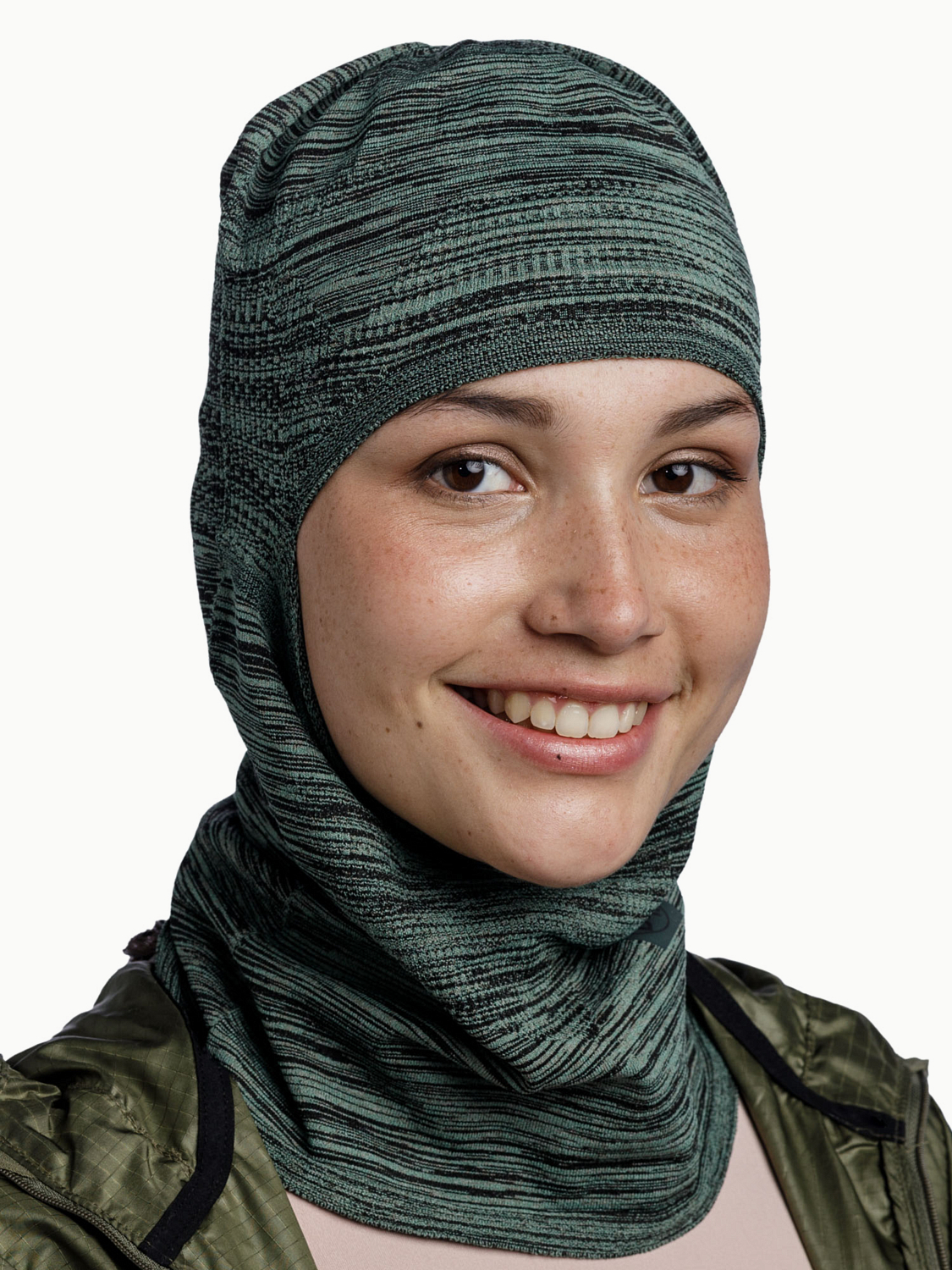 Балаклава Buff DryFlx Pro (; one size; Solid Jade) Балаклава Buff DryFlx Pro (; one size; Solid Jade)