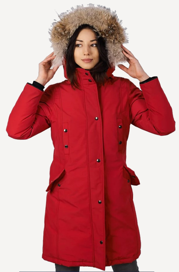 Пуховое пальто Charlotte (Женский; M; red) Пуховое пальто Charlotte (Женский; M; red)