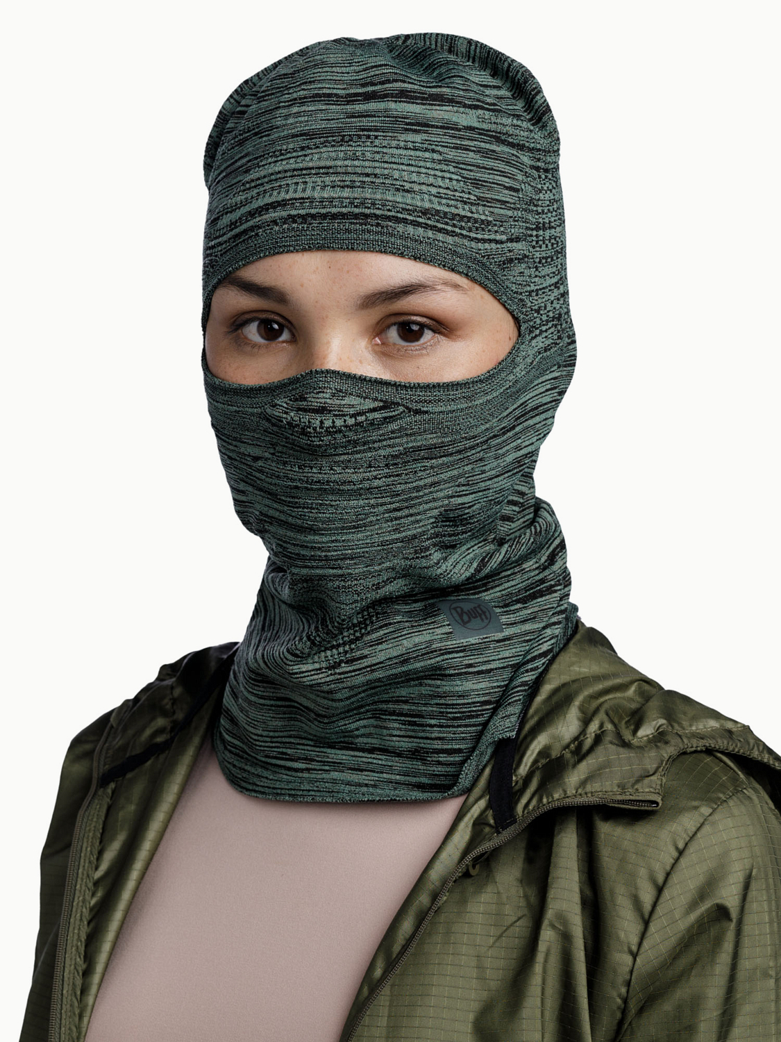 Балаклава Buff DryFlx Pro (; one size; Solid Jade) Балаклава Buff DryFlx Pro (; one size; Solid Jade)