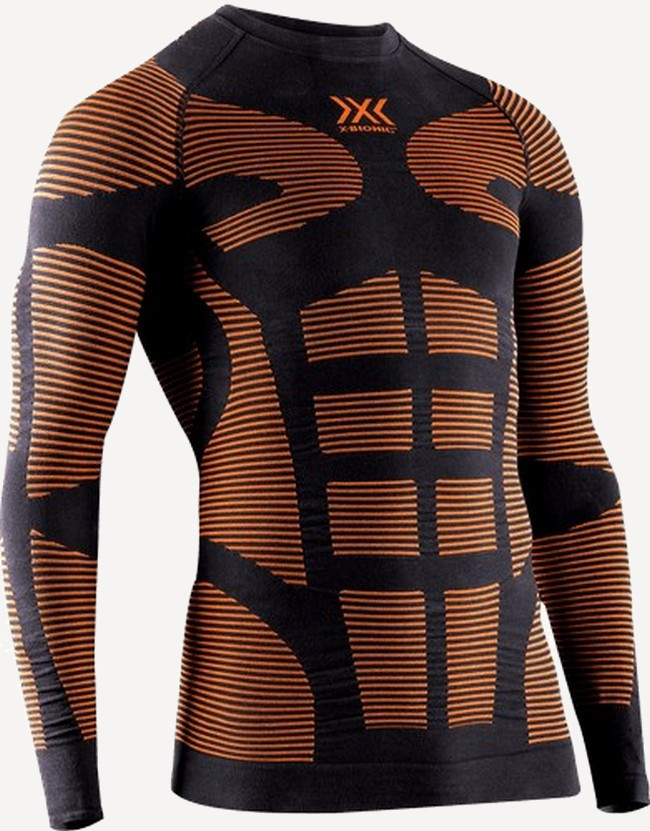 Водолазка X-BIONIC EFFEKTOR 4.0 SHIRT LG SL MAN (XL; black/orange)