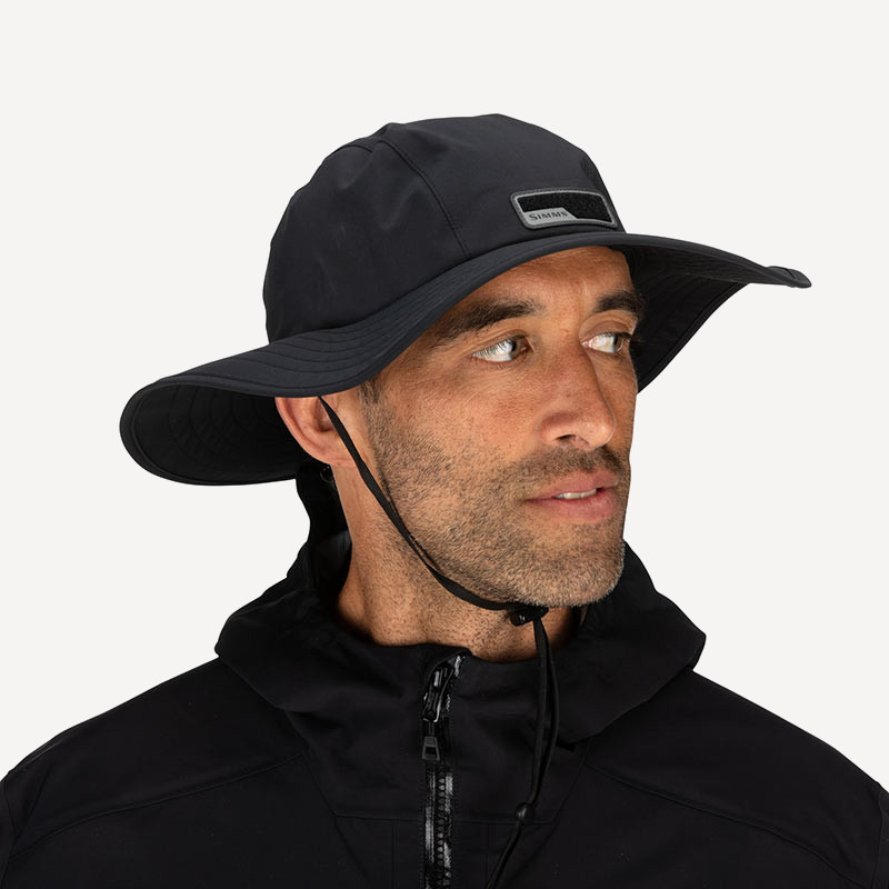 Шляпа Simms Gore-Tex Guide Sombrero (; one size; Black) Шляпа Simms Gore-Tex Guide Sombrero (; one size; Black)