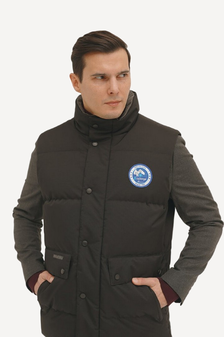 Жилет пуховой Круиз Top Arctic Goose (Мужской; 52; Черный)