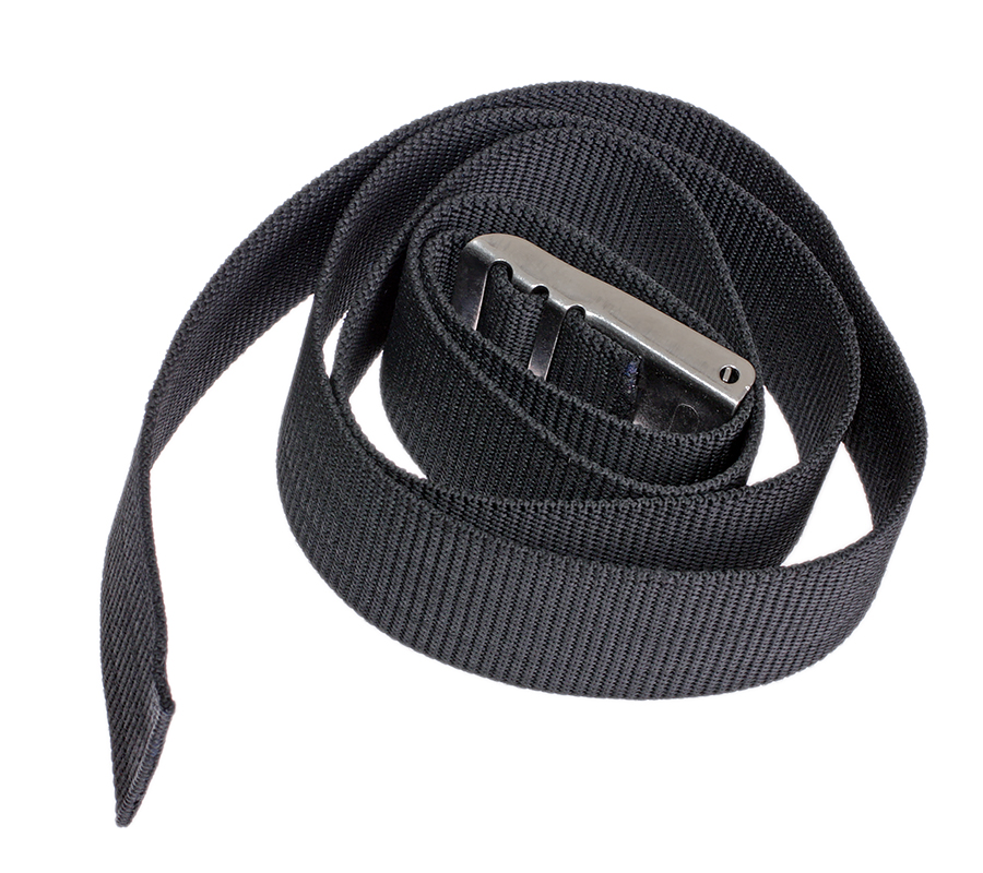 Пояс грузовой Fandiver с металлической пряжкой (черный)