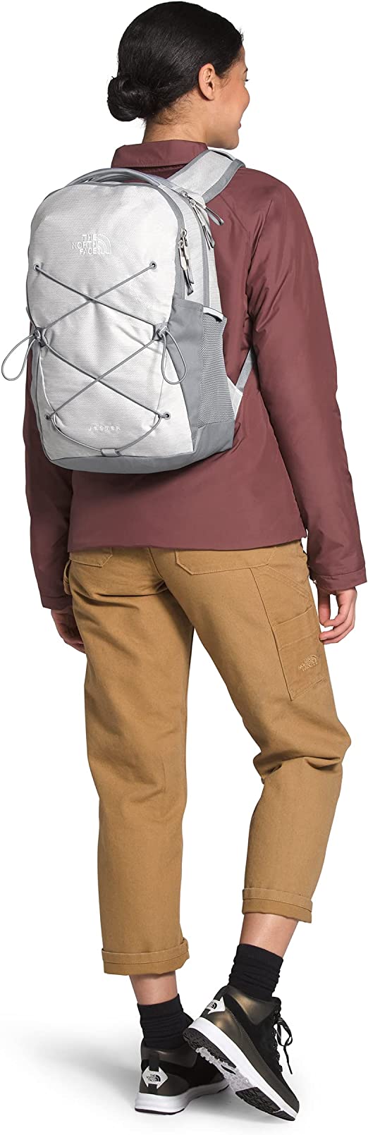 Рюкзак TNF W Jester 22L (WhiteMetallic Melange MidGrey)