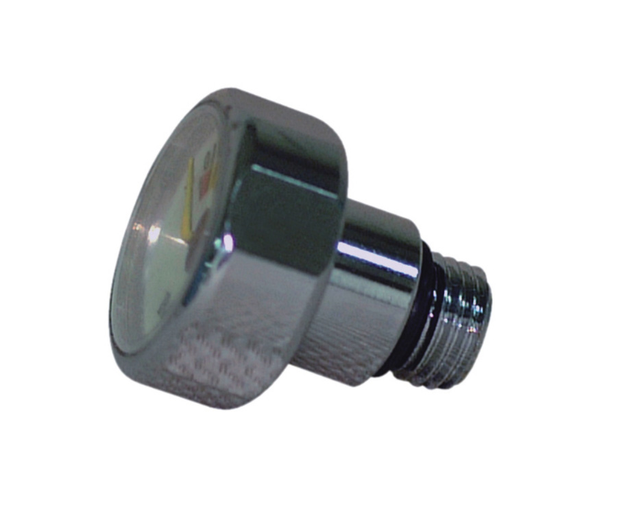 Манометр-таблетка для пони-баллонов (сталь) Манометр-таблетка для пони-баллонов (сталь)