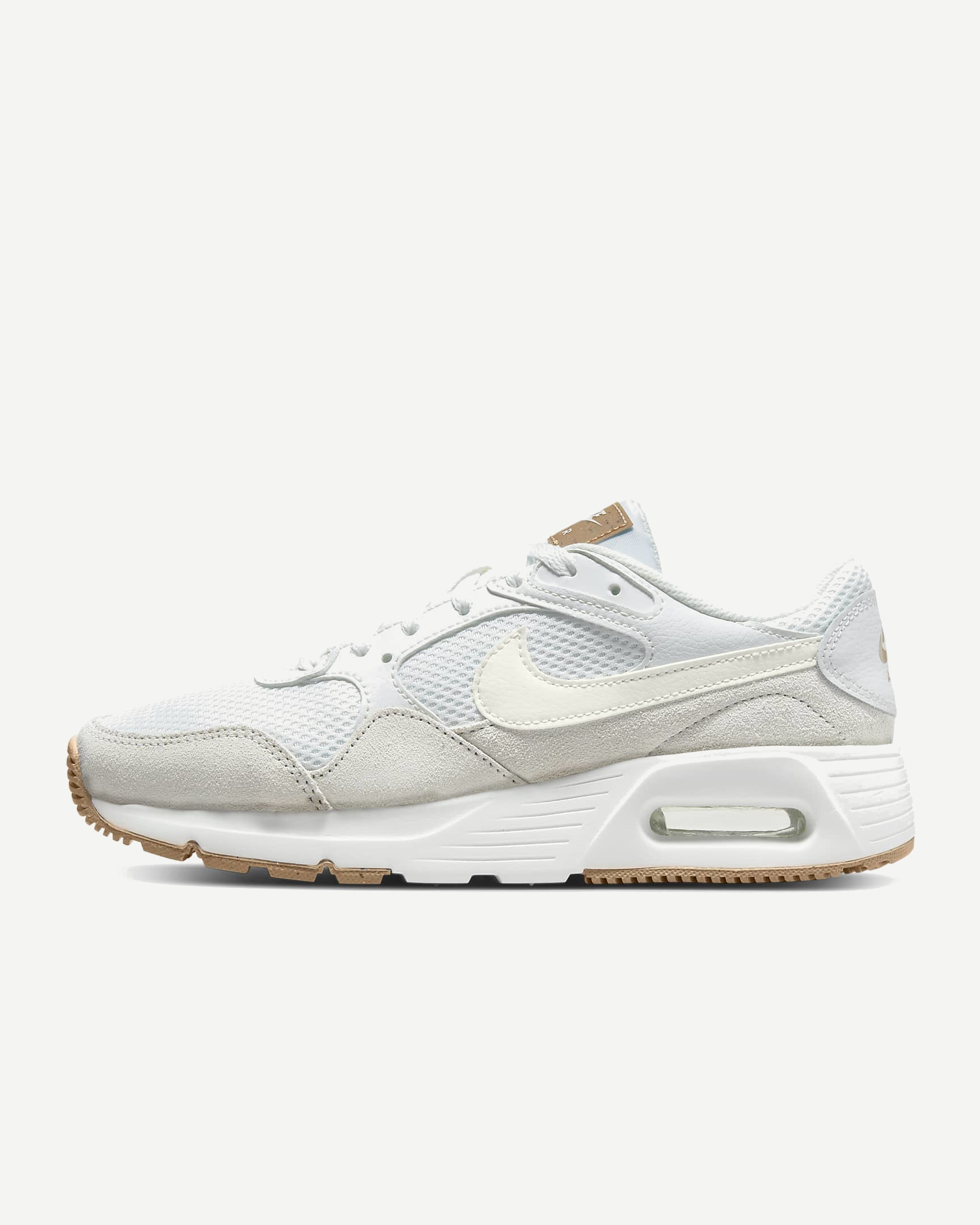 Кроссовки AIR MAX SC Ws (RU 37.5 EU 38.5 USw 7.5 СМ 23.7; summit white/platinum tint/hemp/sail)
