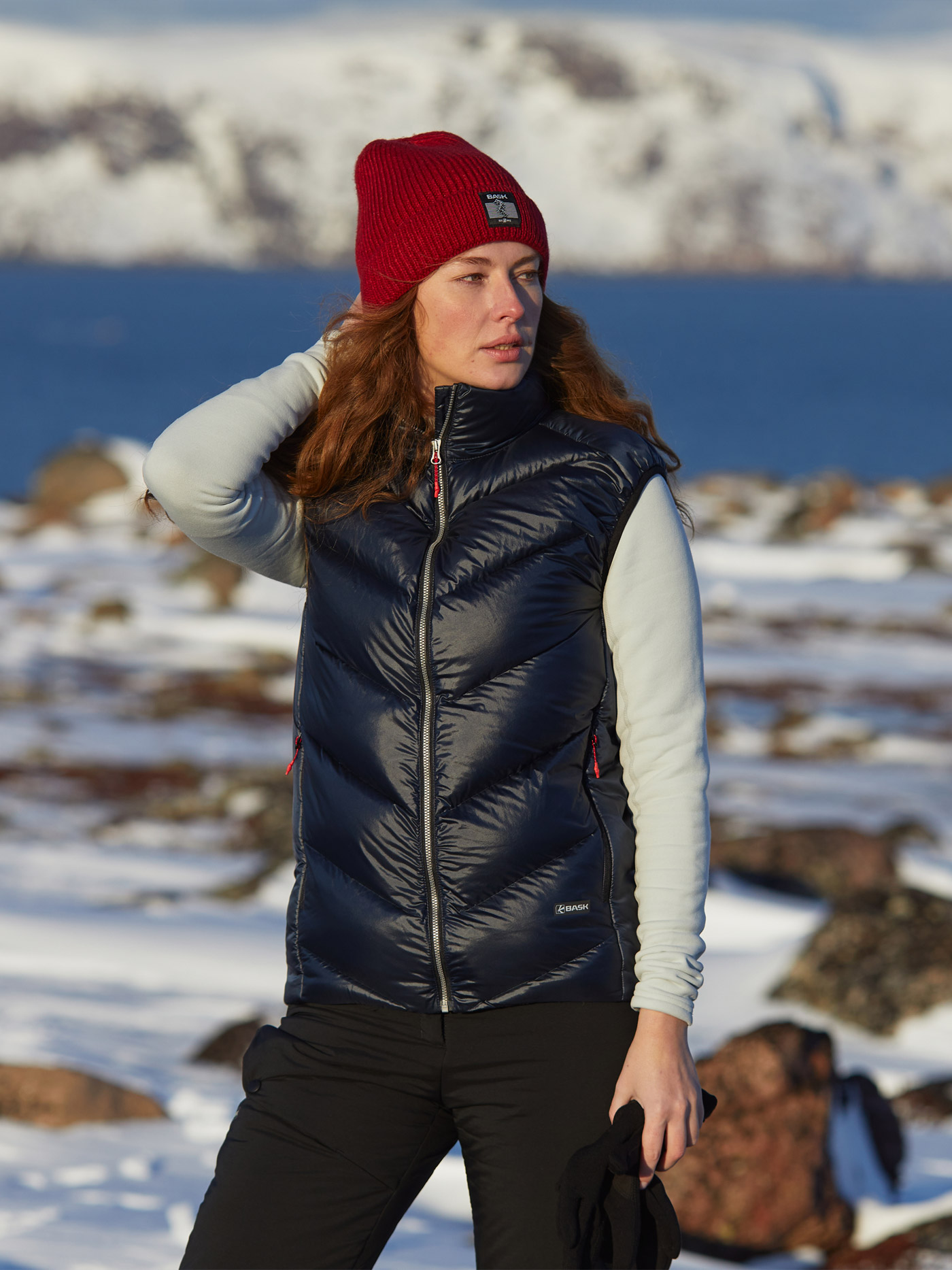 Жилет пуховой BASK MERU Vest (Мужской; 58; Синий Тмн)