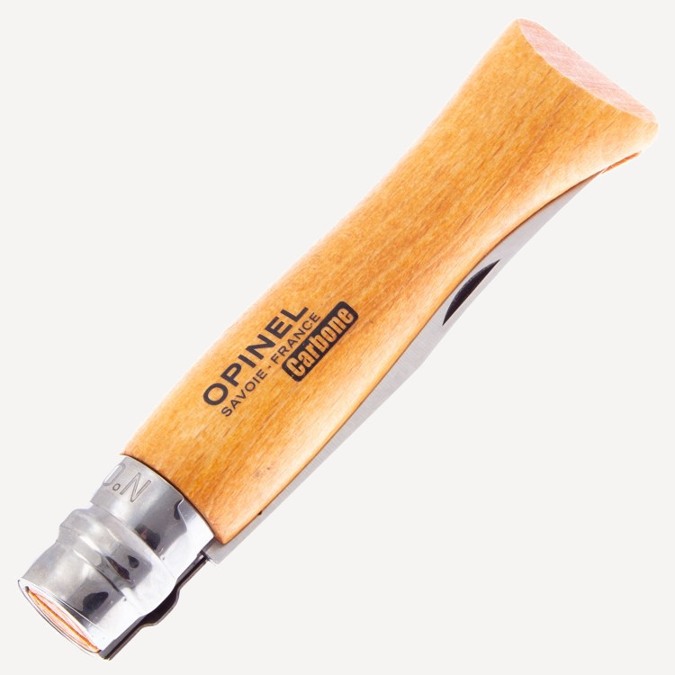 Нож складной Opinel Tradition №9 VRN (Carbon) 9см (Бук / угле. Сталь)