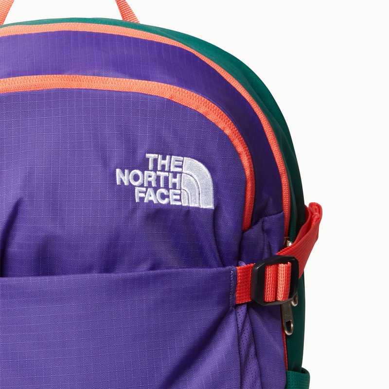 Рюкзак TNF Basin 15L (Purple-Green RadiantOrange)