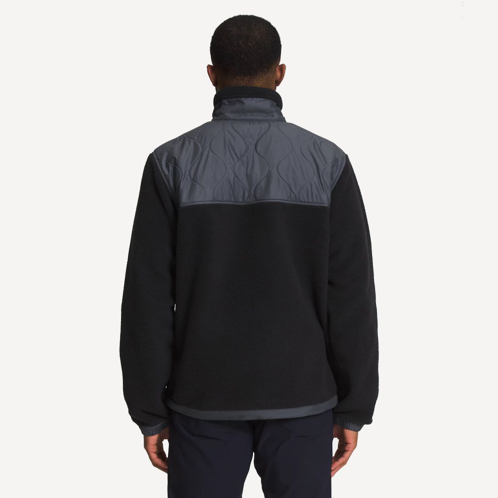 Куртка флисовая Royal Arch 1/4 Snap M (Мужской; M; black/vanadis grey)