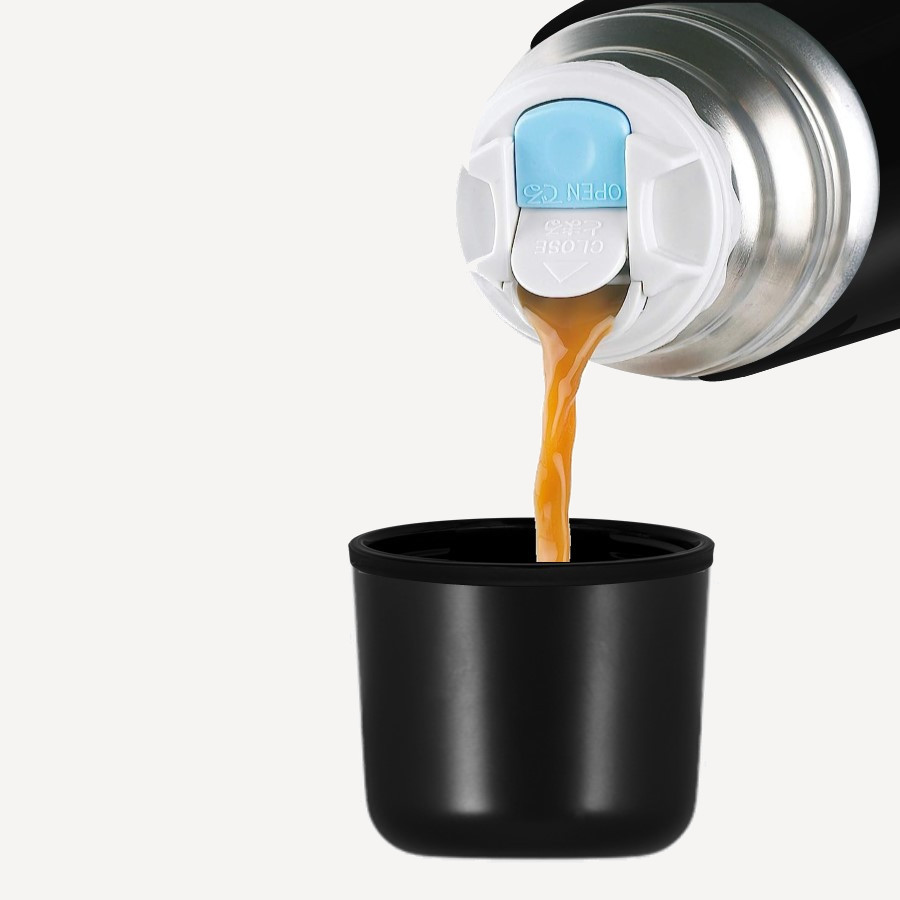 Термос Thermos FBB-1000 GOLD 1L (Black 120th Anniversary Gold; +24h/-24h)