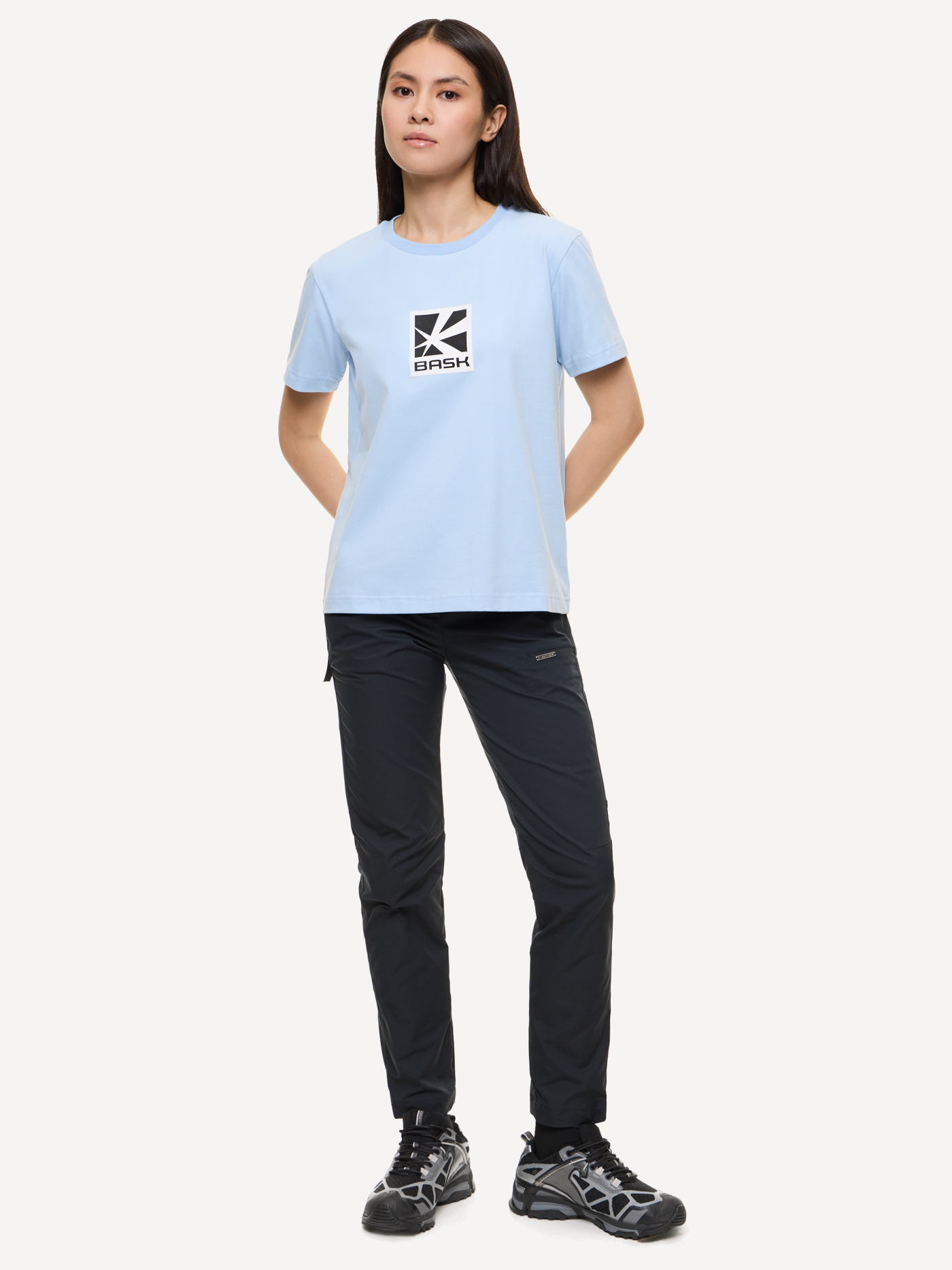 Футболка BASK FRAME LT (Женский; 50; Голубой)
