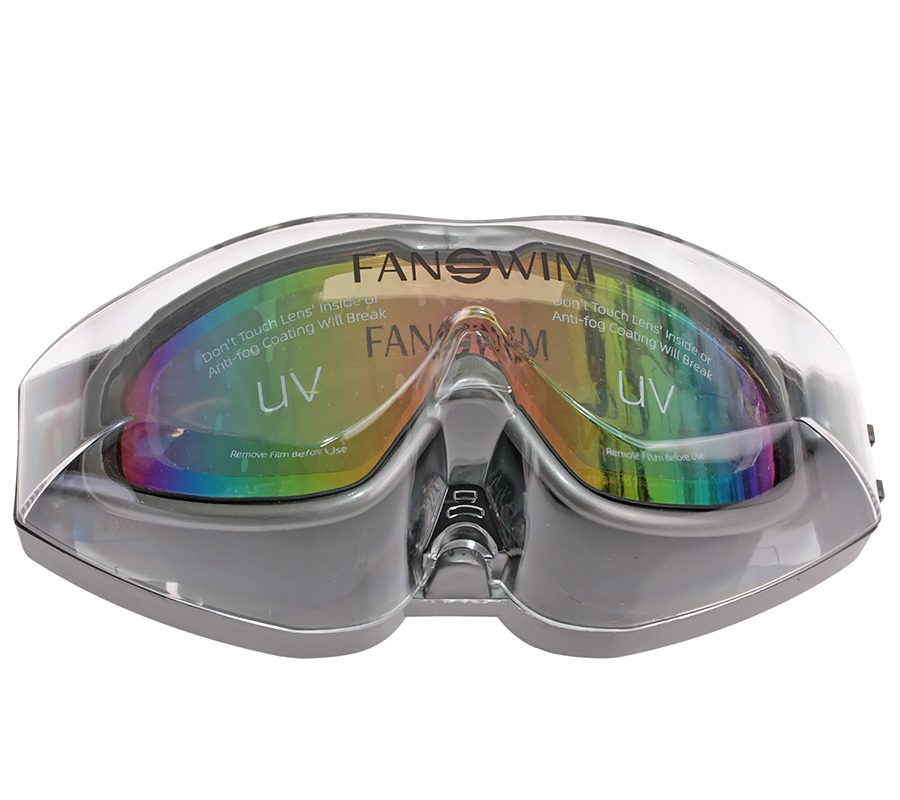 Очки для плавания FanSwim T57 (зеркальные; серебрянный)