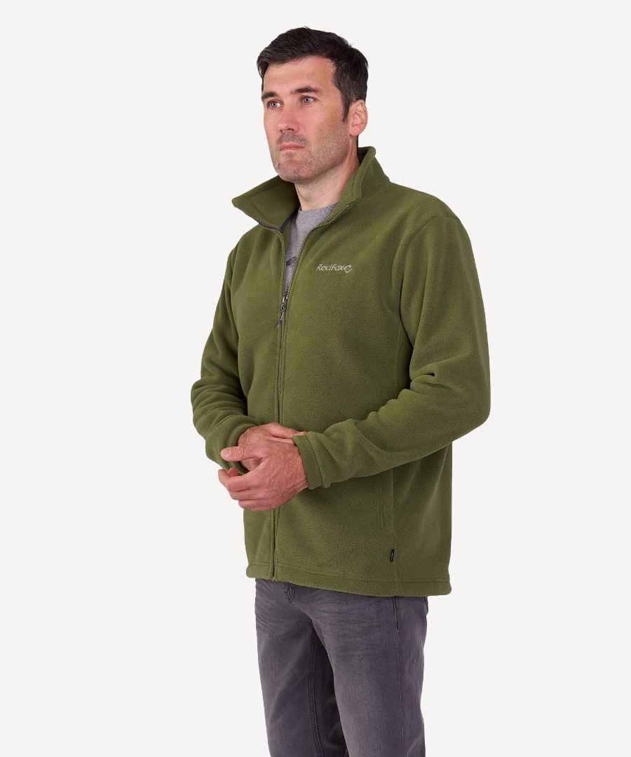 Куртка флисовая RedFox Peak III  (Мужской; 46; т.оливковый)