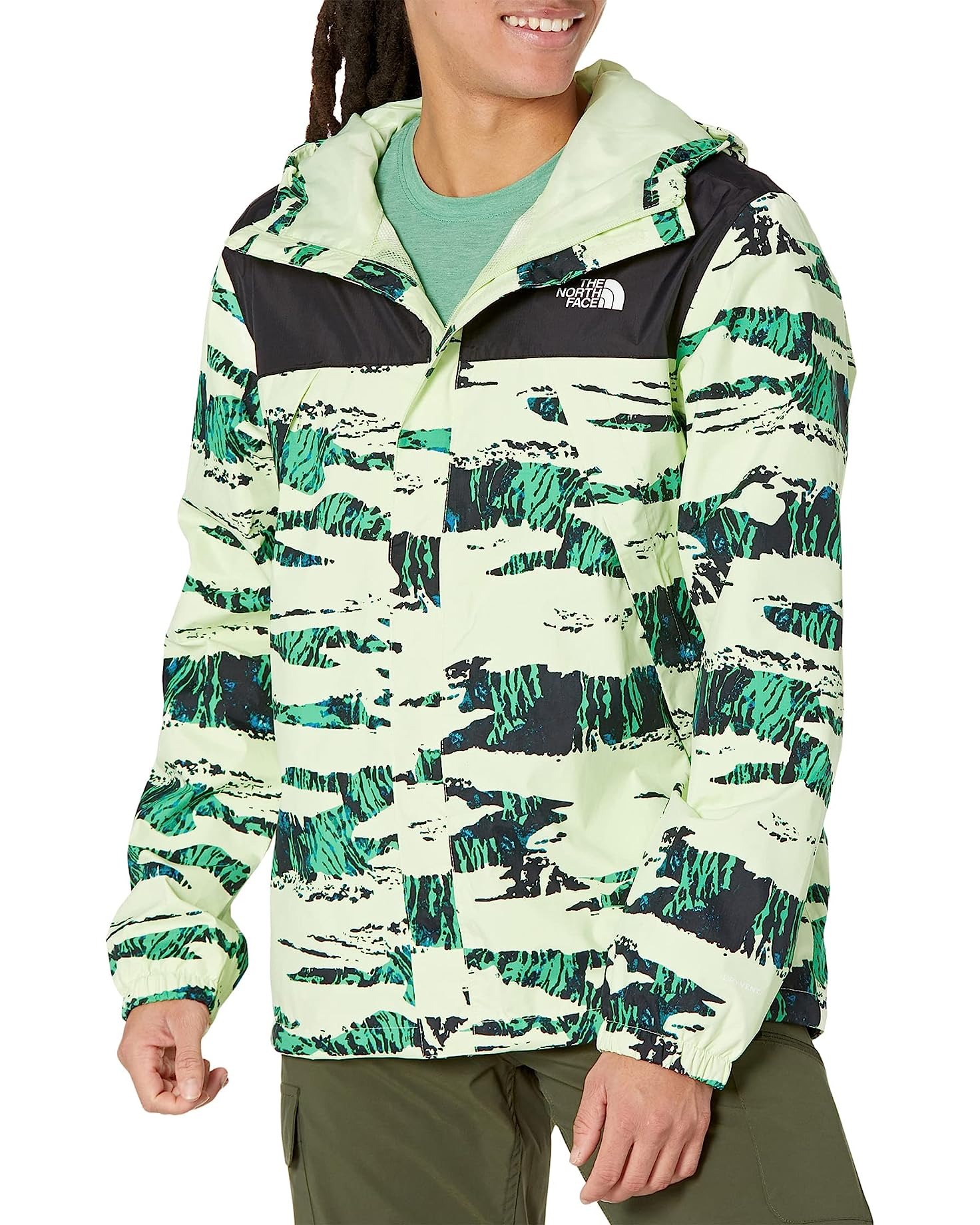 North face deals camo anorak