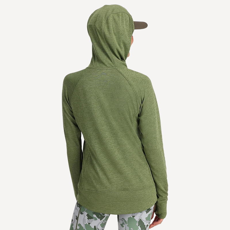 ТермоХуди Simms Women's Bugstopper Hoody (Женский; S; Dark Clover Heather)