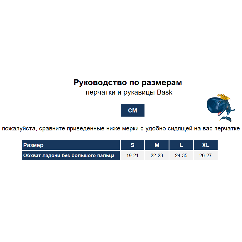 Перчатки BASK Workers Glove (M; Черный)