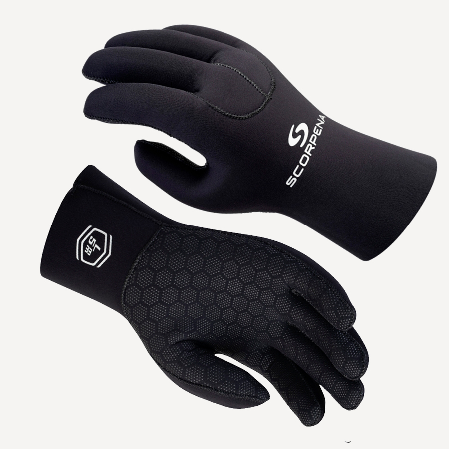 Перчатки Scorpena Sigma 5мм (Унисекс; XXL; черный)