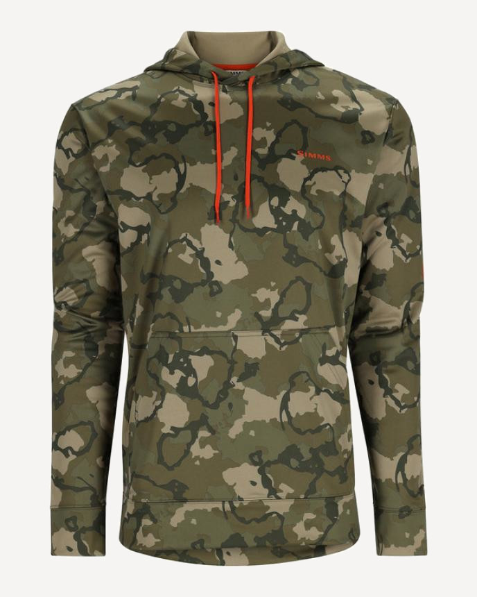 Толстовка Simms Challenger Hoody '21 (Мужской; L; Regiment Camo Olive Drab)
