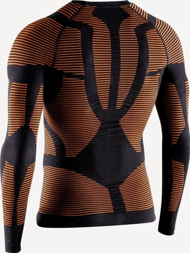 Водолазка X-BIONIC EFFEKTOR 4.0 SHIRT LG SL MAN (XL; black/orange)