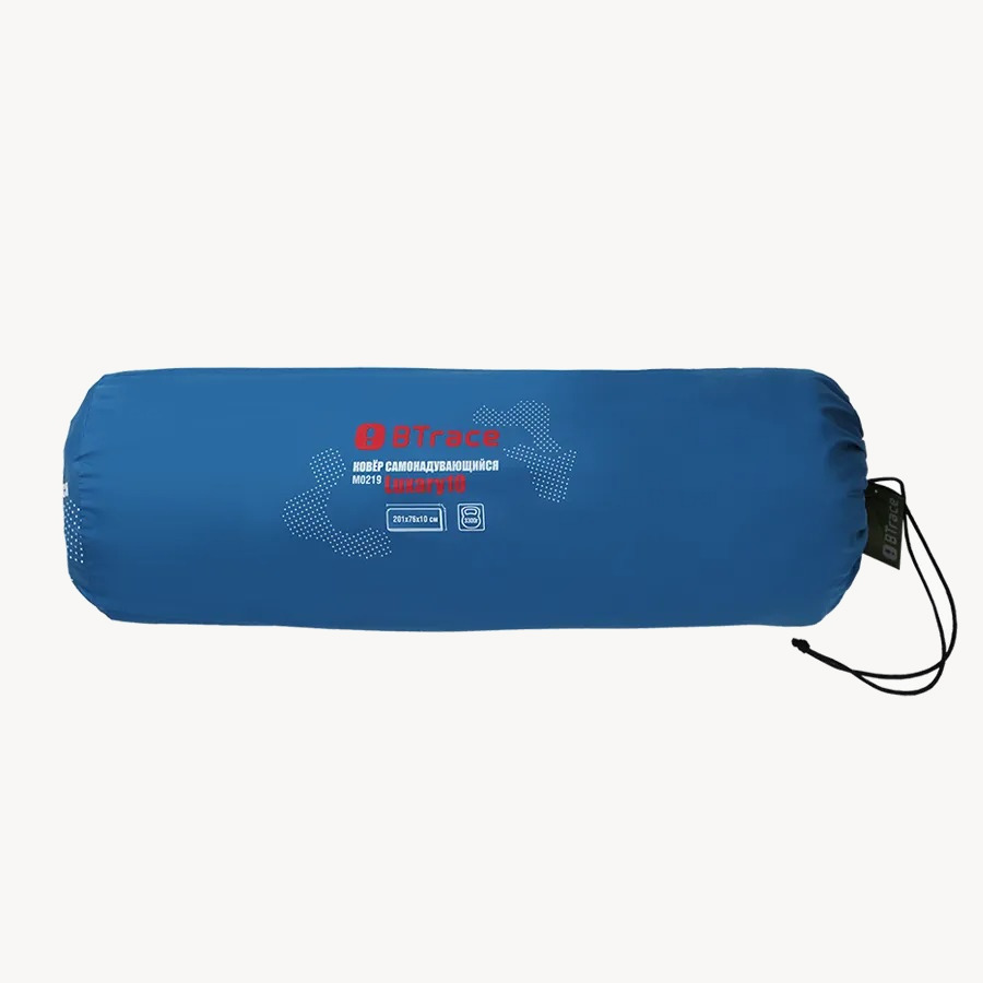 Ковер самонадув BTrace Luxary 10 (201*76*10 см, Синий) Ковер самонадув BTrace Luxary 10 (201*76*10 см, Синий)