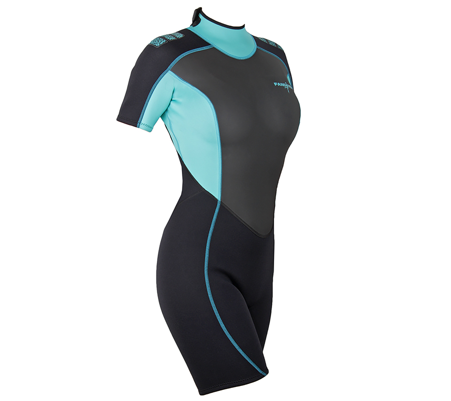 Гидрокостюм FanDiver Shorty, 3 мм (Женский; ML)