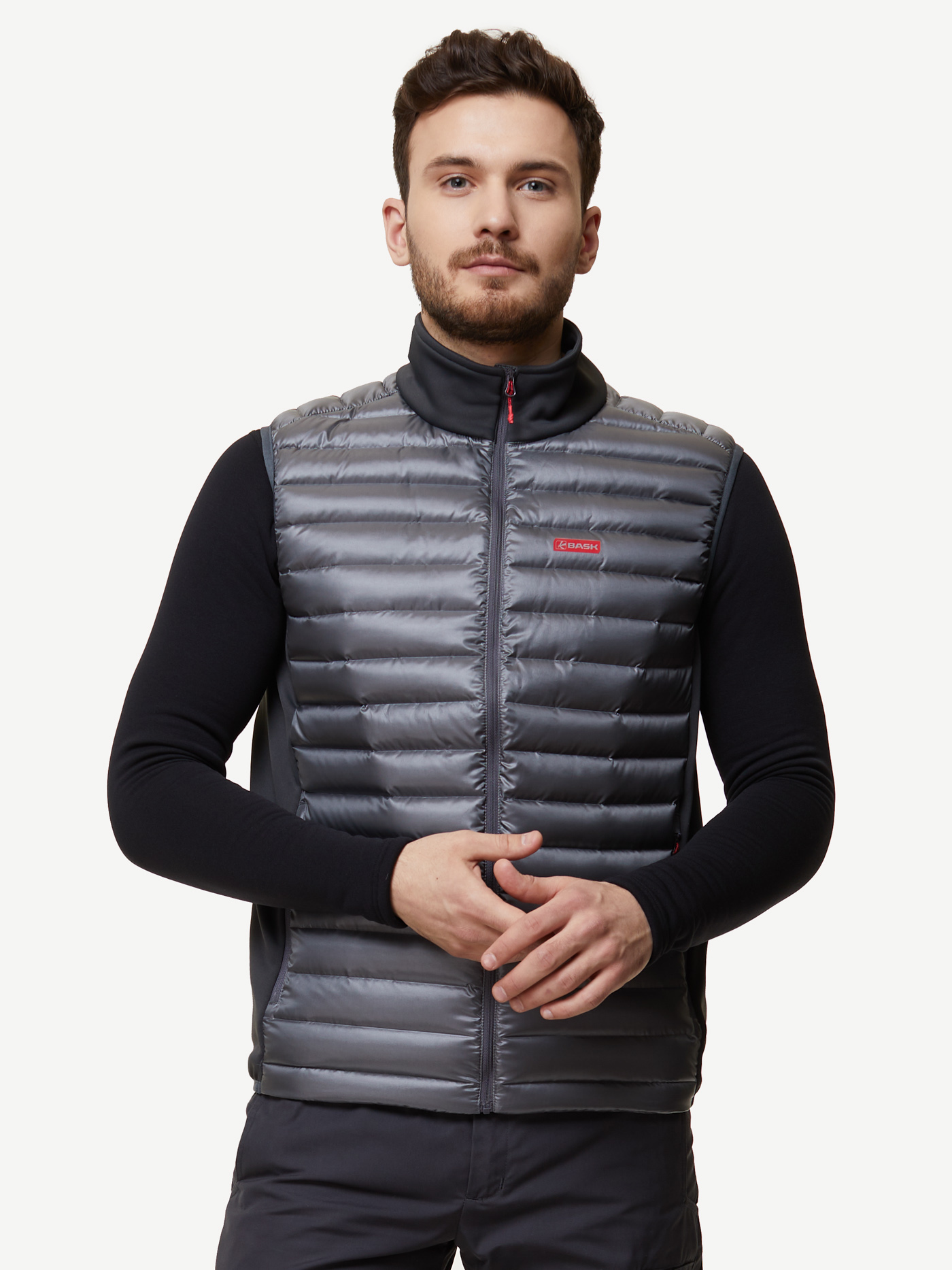 Жилет пуховой BASK Chamonix Lignt Vest (unisex; 52; Серый) Жилет пуховой BASK Chamonix Lignt Vest (unisex; 52; Серый)