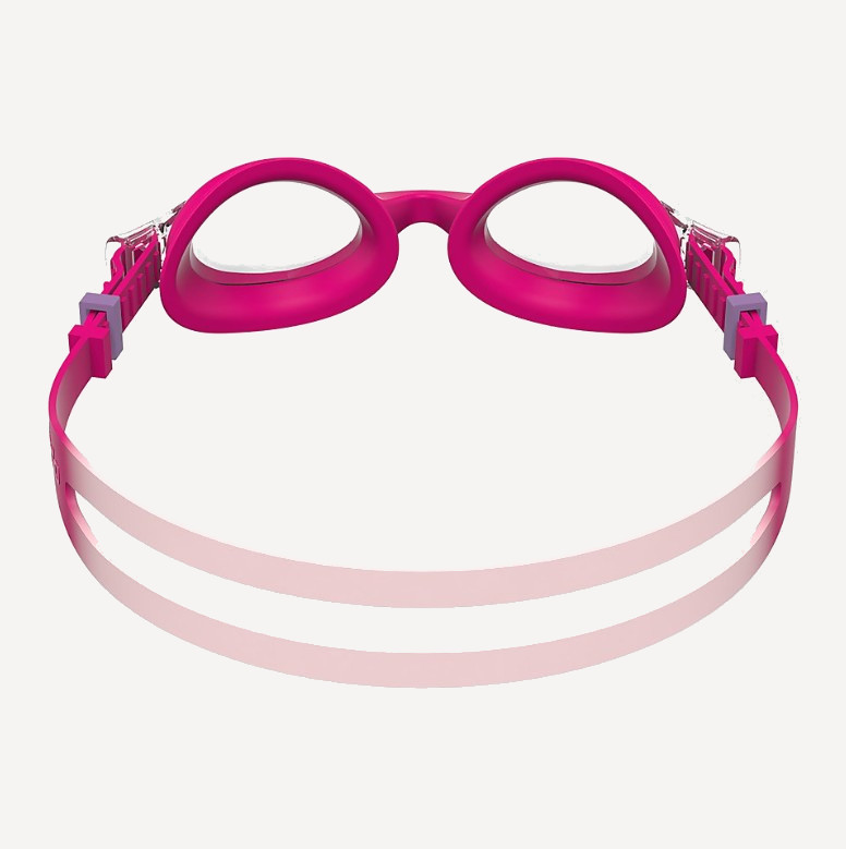 Очки для плавания Speedo Skoogle детские (прозрачные; розовый/розовый)