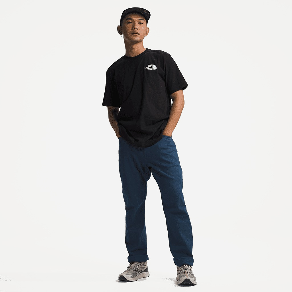 Футболка TNF S/S Places We Love Tee (Мужской; S; Black-White)