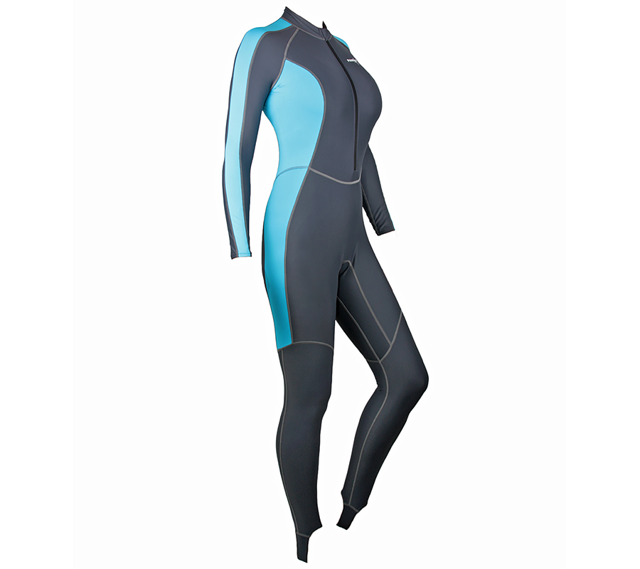 Лайкра FanDiver (Женский; XL; серо-бирюзовый)