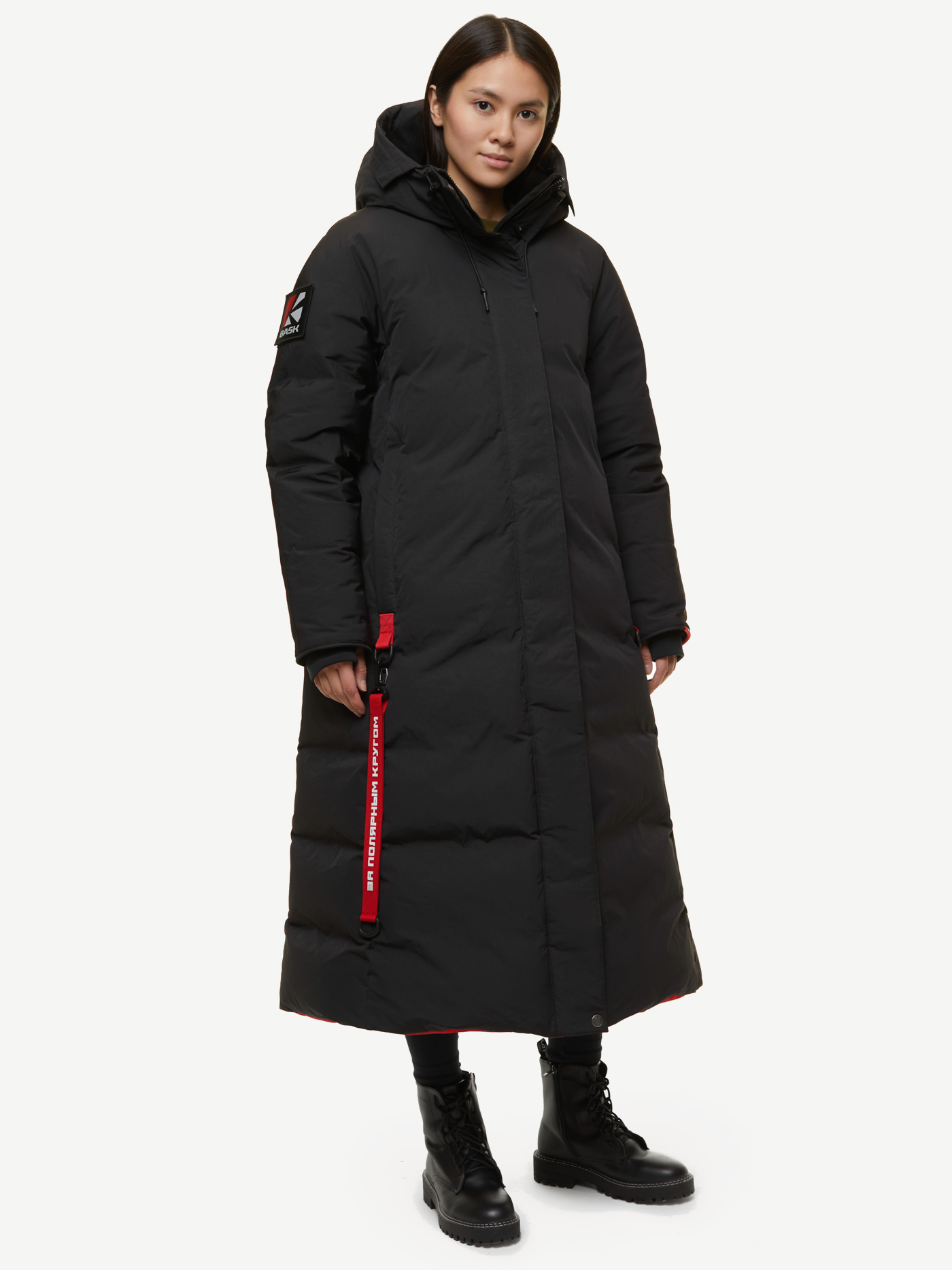 Пуховое пальто BASK YANA V2 (Женский; 52; Черный)